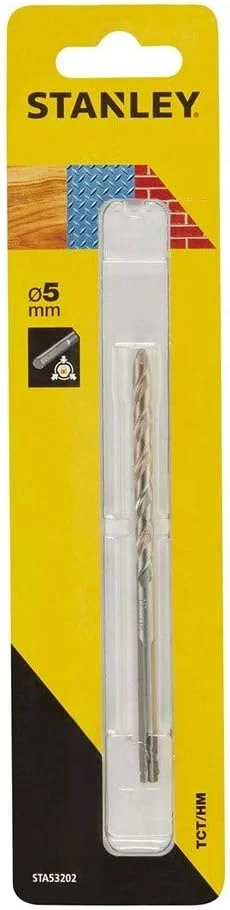 مته چند منظوره استنلی STA53202-QZ با شفت شش گوش، قطر 5 میلی متر