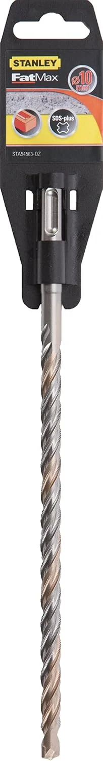 مته SDS-Plus FATMAX استنلی STA54563-QZ، قطر 10 میلی‌متر، طول 260 میلی‌متر