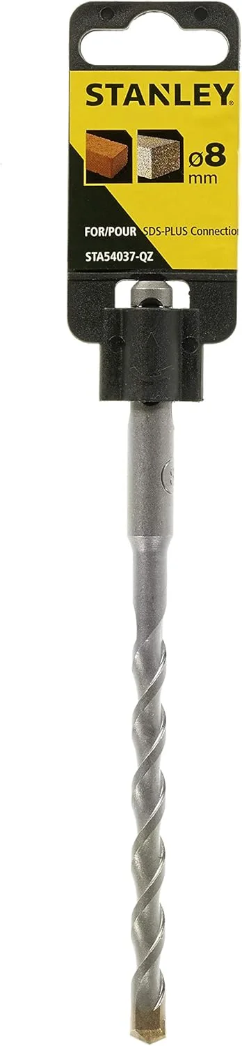 مته استنلی STA54037-QZ (چکشی چرخشی، بتن، دنباله SDS-Plus)