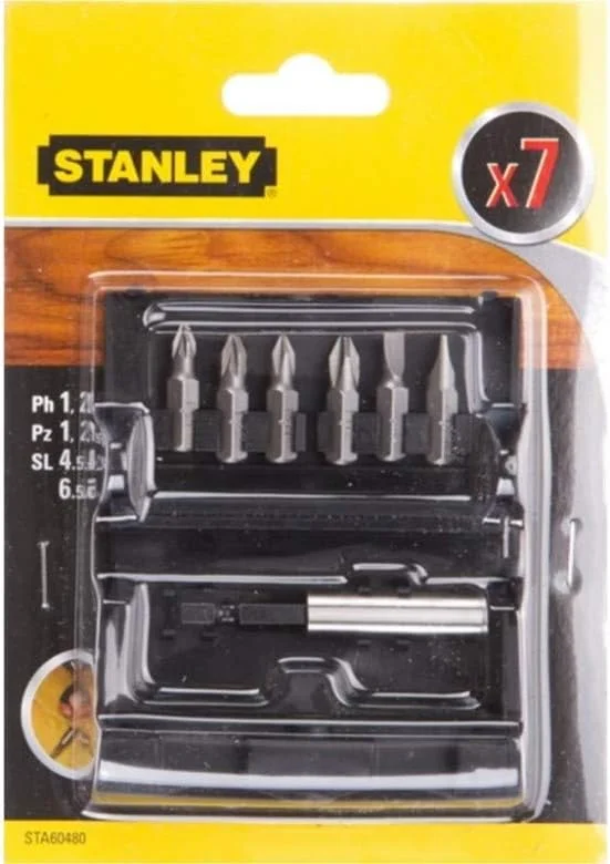 مجموعه ۷ عددی سری پیچ گوشتی استنلی مدل STA60480-XJ