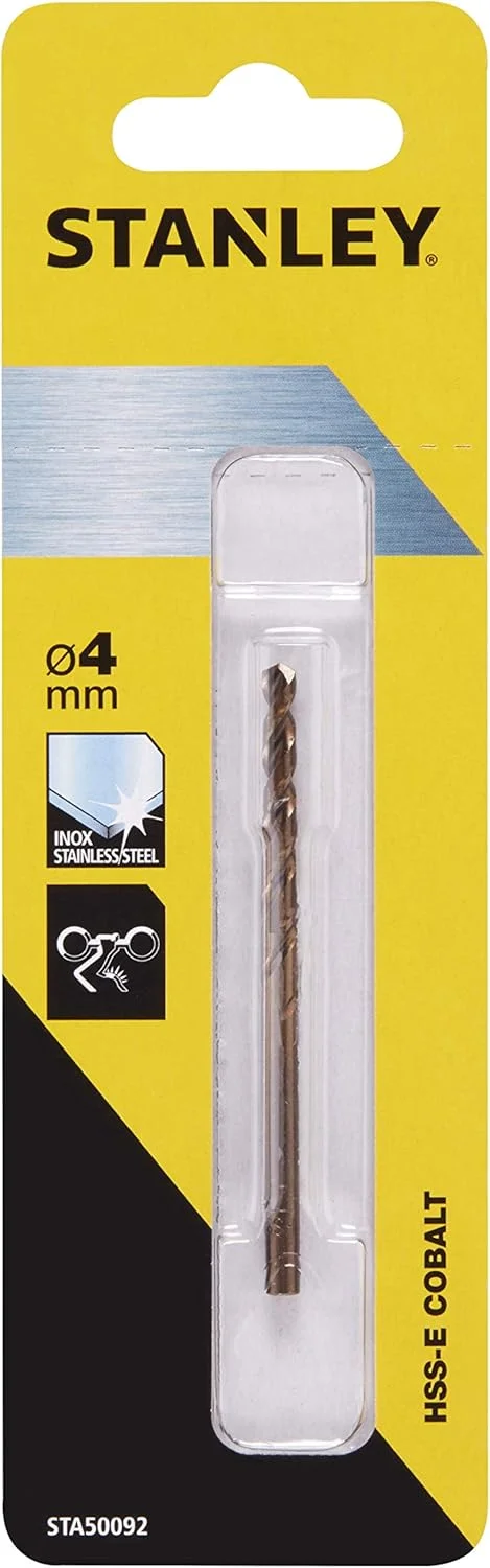 مته کبالت HSS-E استنلی STA50092-QZ قطر 4 میلی متر