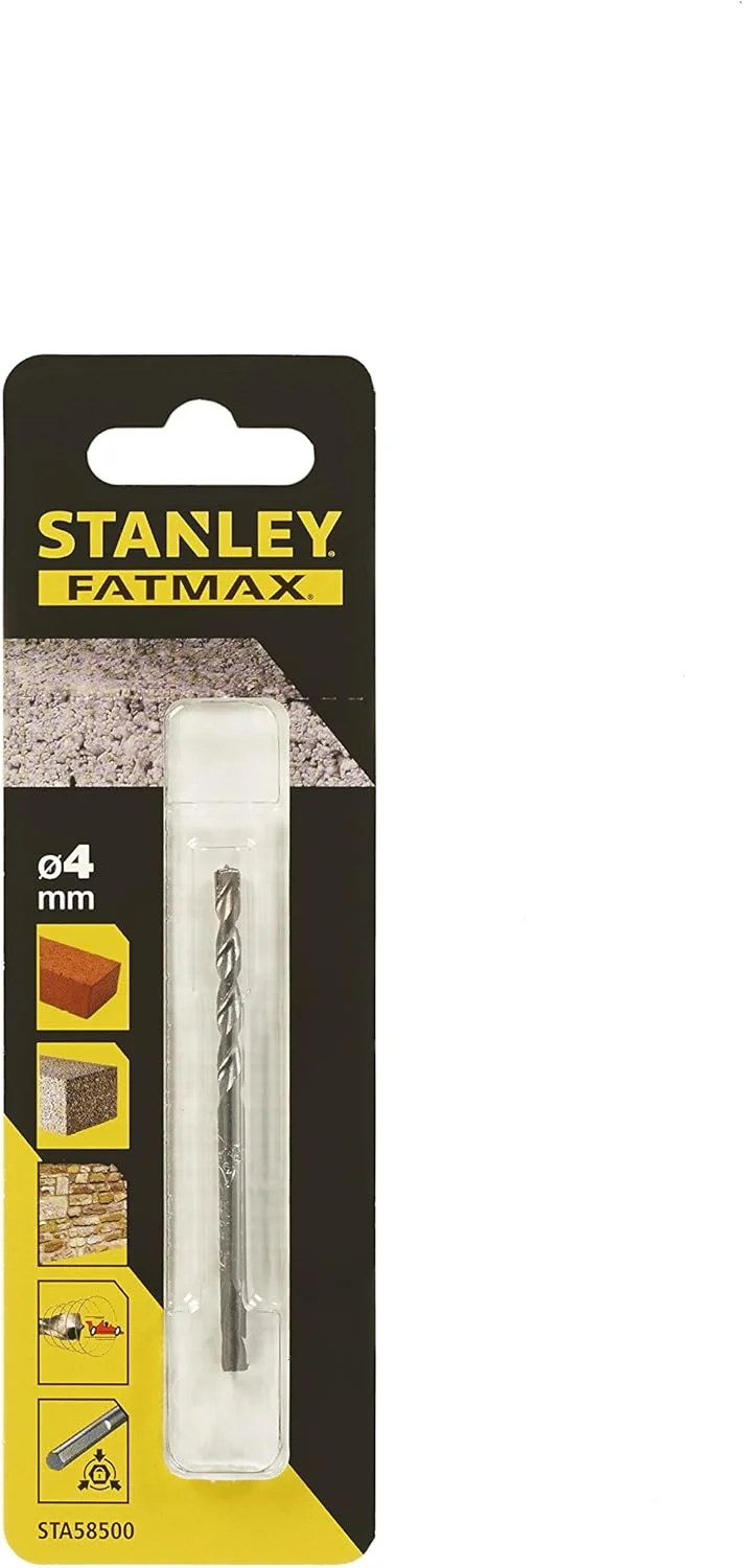 مته های سنگ استنلی STA58500-QZ با ساق 3 طرفه 4x75 میلی متر