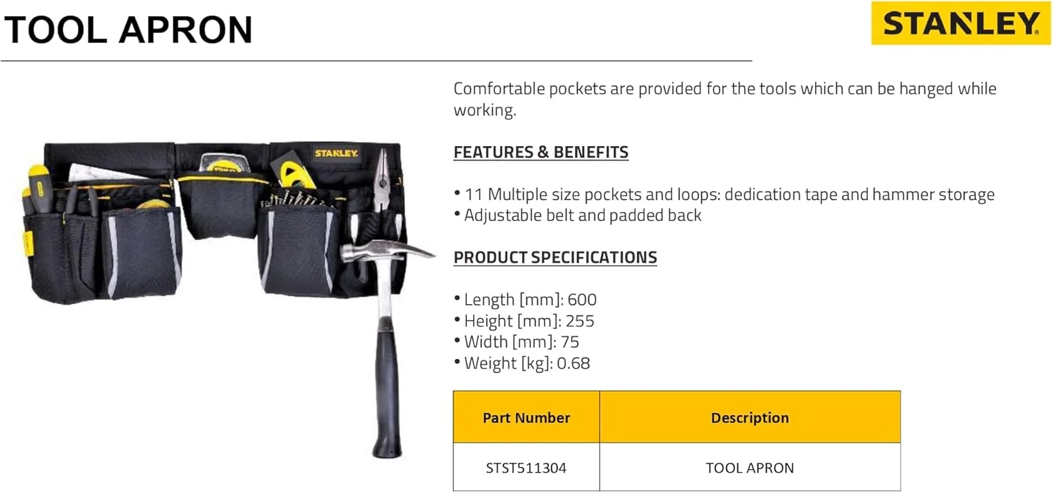 پیشبند ابزار استنلی پیشبند ابزار استنلی