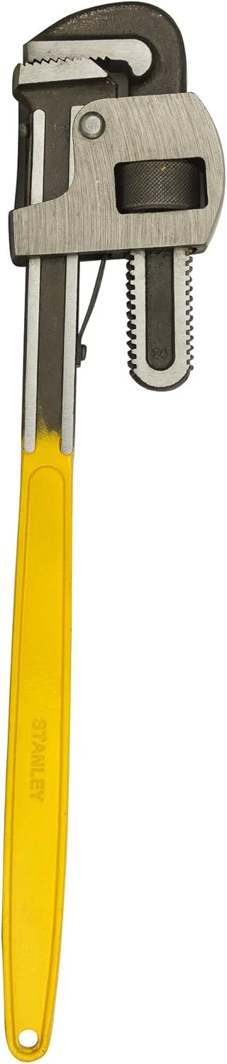 آچار لوله گیر استنلی مدل 71-645، سایز 24 اینچ / 600 میلی متر (زرد و مشکی)