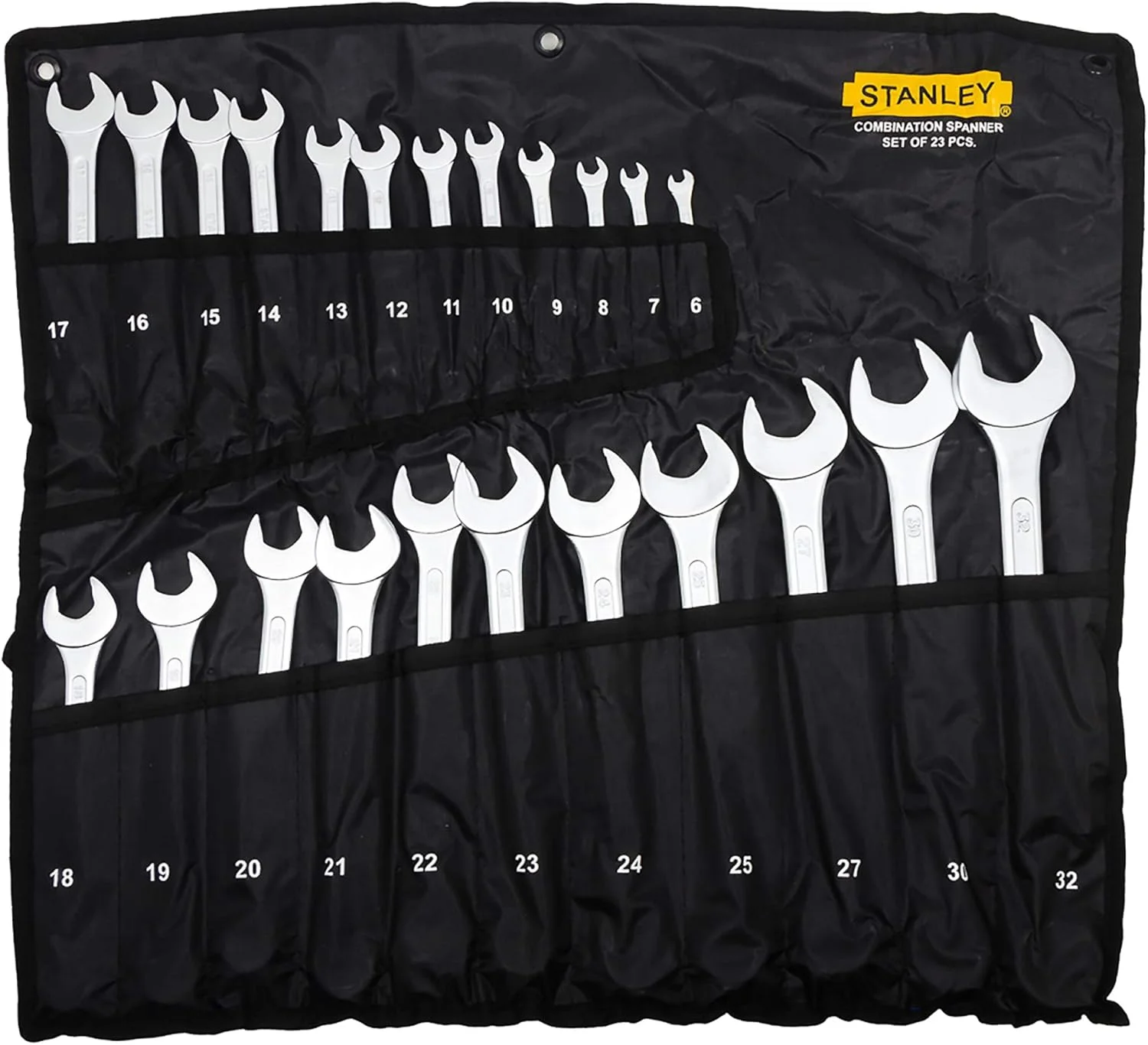 مجموعه آچار یکسر رینگی استنلی 23 عددی مدل 70-965