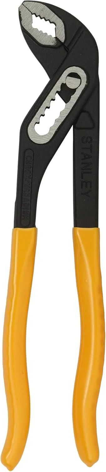 انبر کلاغی 300 میلی متری استنلی مدل 71-670 با اتصال جعبه ای، فولاد منحنی (زرد و مشکی)