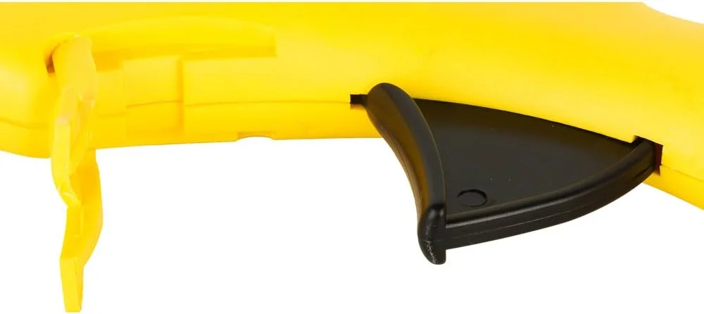 تفنگ چسب حرارتی استنلی مدل 69GR20B با بدنه پلاستیکی و سیستم تغذیه ماشه ای، زرد