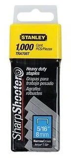 منگنه های سنگین استنلی مدل TRA705T سایز 5/16 اینچ بسته 12 عددی