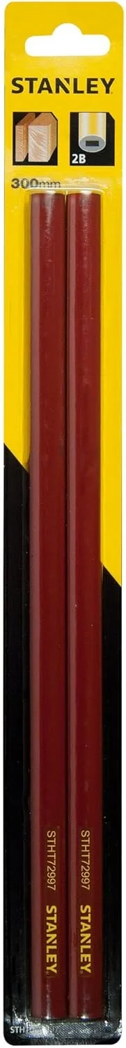 مداد نجار استنلی مدل STHT1-72997، طول 30 سانتی متر، بدنه قرمز