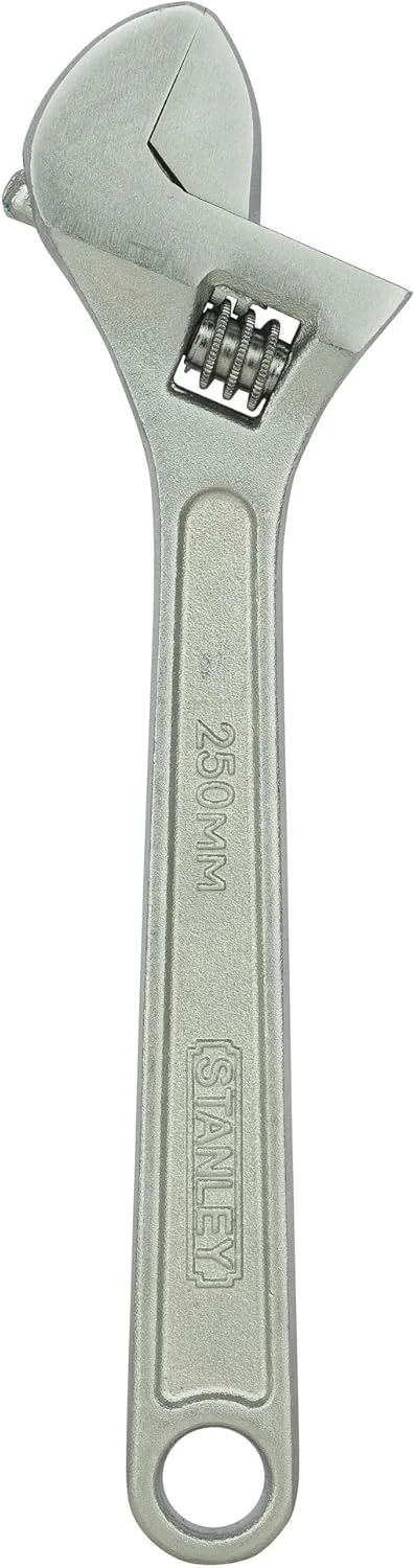 آچار فرانسه استنلی مدل STMT87433-8 (روکش کروم، 10 اینچ)