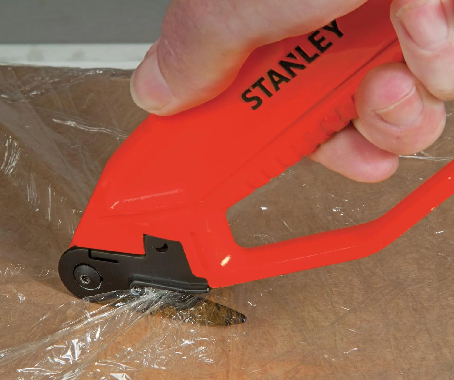 استنلی 0-10-244 برش دهنده روکش، قرمز/مشکی