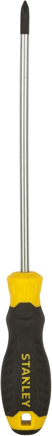 پیچ گوشتی چهارسو استنلی مدل STMT60806-8 با دسته نرم PH1x150 میلی متر (زرد و مشکی)