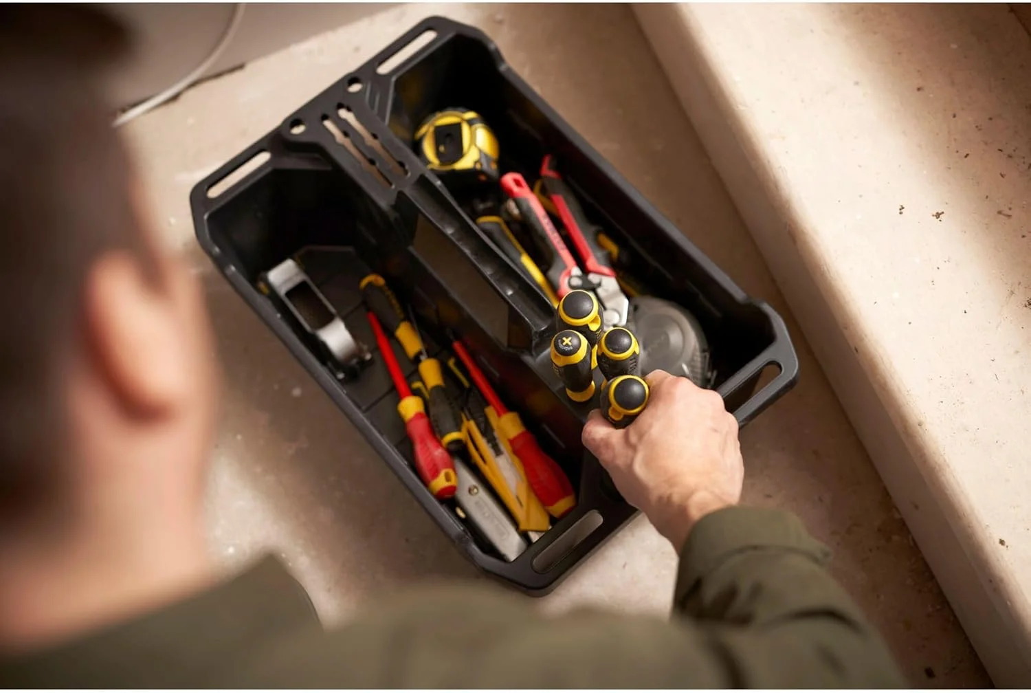 سبد ابزار استنلی مدل STST1-72359، مشکی