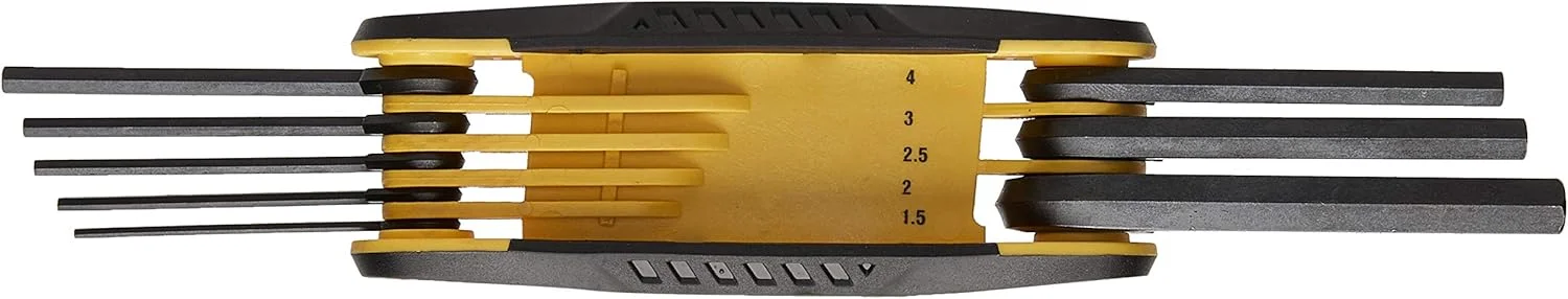 مجموعه آچار آلن تاشو 8 عددی متریک استنلی مدل STHT71800 مجموعه آچار آلن تاشو 8 عددی متریک استنلی مدل STHT71800