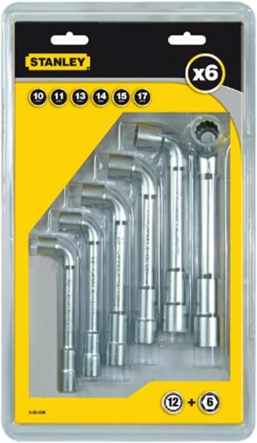 آچار فرانسه استنلی 0-86-699 (6 تکه)، نقره ای آچار فرانسه استنلی 0-86-699 (6 تکه)، نقره ای