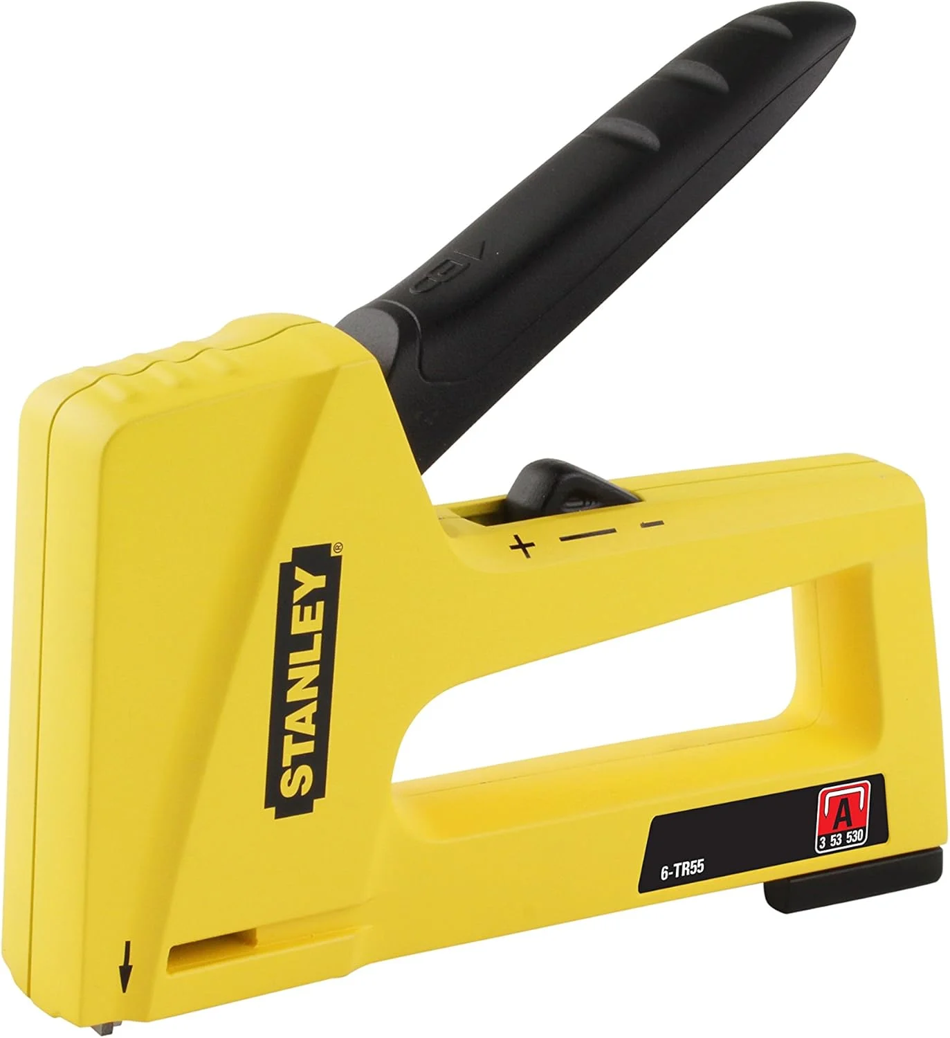 منگنه دستی استنلی مدل TR55 برای سوزن منگنه های ظریف، بدنه پلاستیکی ABS با اهرم فشاری برای 1-TRA200T STHT6-70409 منگنه دستی استنلی مدل TR55 برای سوزن منگنه های ظریف، بدنه پلاستیکی ABS با اهرم فشاری برای 1-TRA200T STHT6-70409