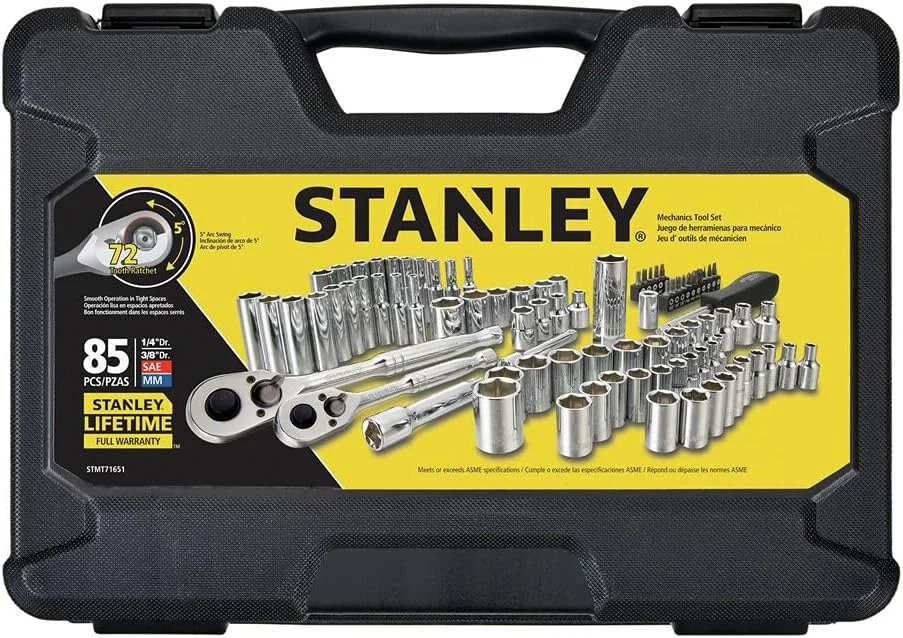 مجموعه آچار بکس 85 پارچه استنلی مدل STMT71651