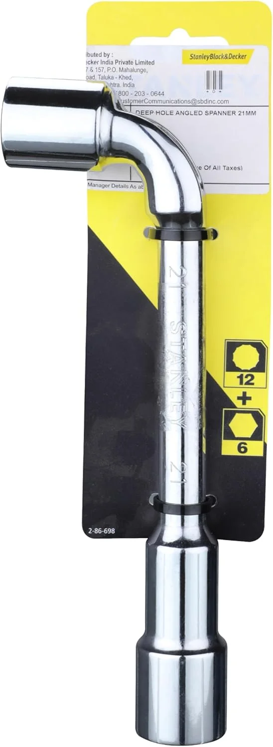 آچار بکس استنلی با لوله خروجی 6 پر 12 x 21 میلی متر