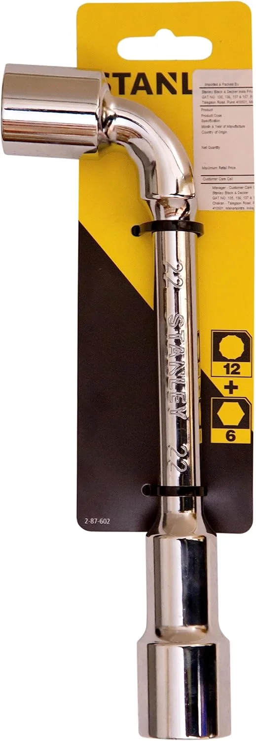 آچار رینگی باز استنلی مدل 2-87-602، 6 پر، 12 گوش، سایز 22 میلیمتر آچار رینگی باز استنلی مدل 2-87-602، 6 پر، 12 گوش، سایز 22 میلیمتر