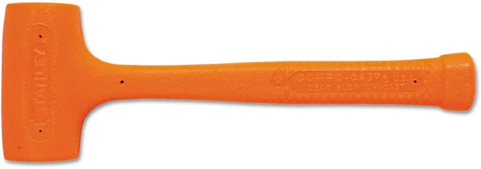 چکش نرم سر کامپو-کست استنلی مدل 57-531 با دسته فولادی آهنگری شده، وزن 510 گرم