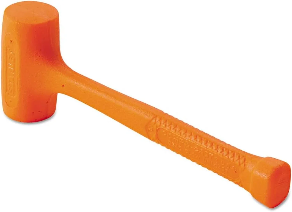 چکش نرم سر کامپو-کست استنلی مدل 57-531 با دسته فولادی آهنگری شده، وزن 510 گرم