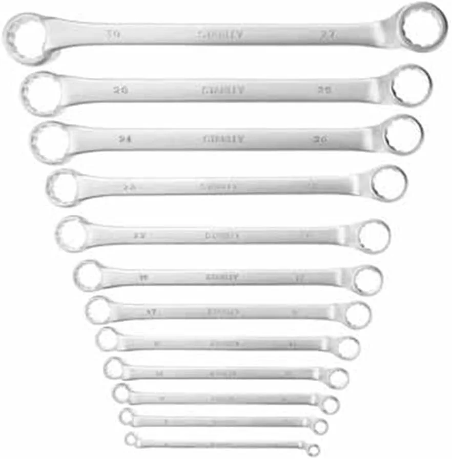 مجموعه آچار رینگی 12 عددی استنلی Fatmax مدل 1-95-774، نقره ای مجموعه آچار رینگی 12 عددی استنلی Fatmax مدل 1-95-774، نقره ای