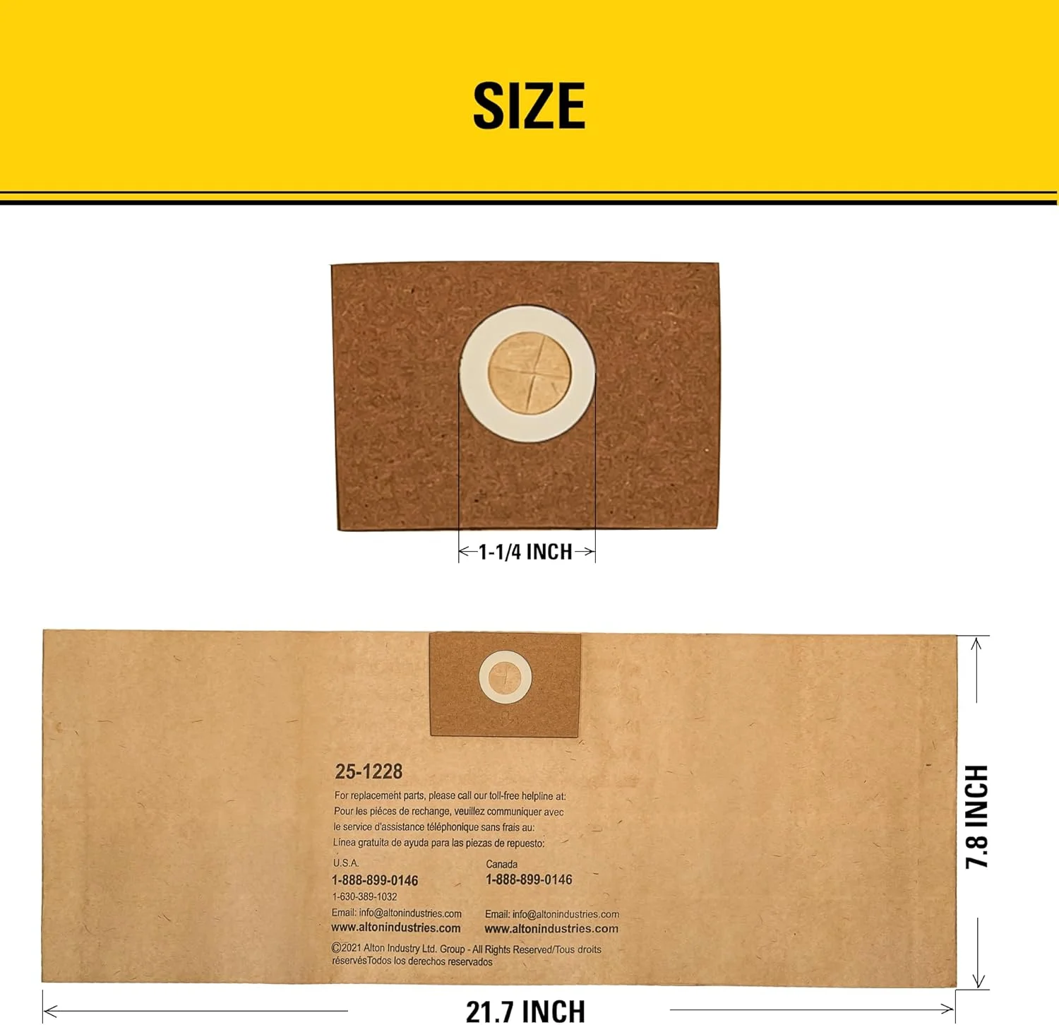 کیسه فیلتر یکبار مصرف استنلی 25-1228 مناسب برای جاروبرقی های تر و خشک 2.5 تا 3.5 گالن، 3 عدد کیسه فیلتر در هر بسته کیسه فیلتر یکبار مصرف استنلی 25-1228 مناسب برای جاروبرقی های تر و خشک 2.5 تا 3.5 گالن، 3 عدد کیسه فیلتر در هر بسته