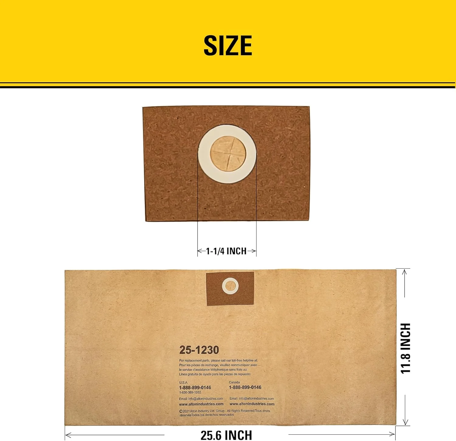 کیسه فیلتر یکبار مصرف استنلی 25-1230 مناسب جاروبرقی های تر و خشک 15 تا 19 لیتری، بسته 3 عددی کیسه فیلتر یکبار مصرف استنلی 25-1230 مناسب جاروبرقی های تر و خشک 15 تا 19 لیتری، بسته 3 عددی