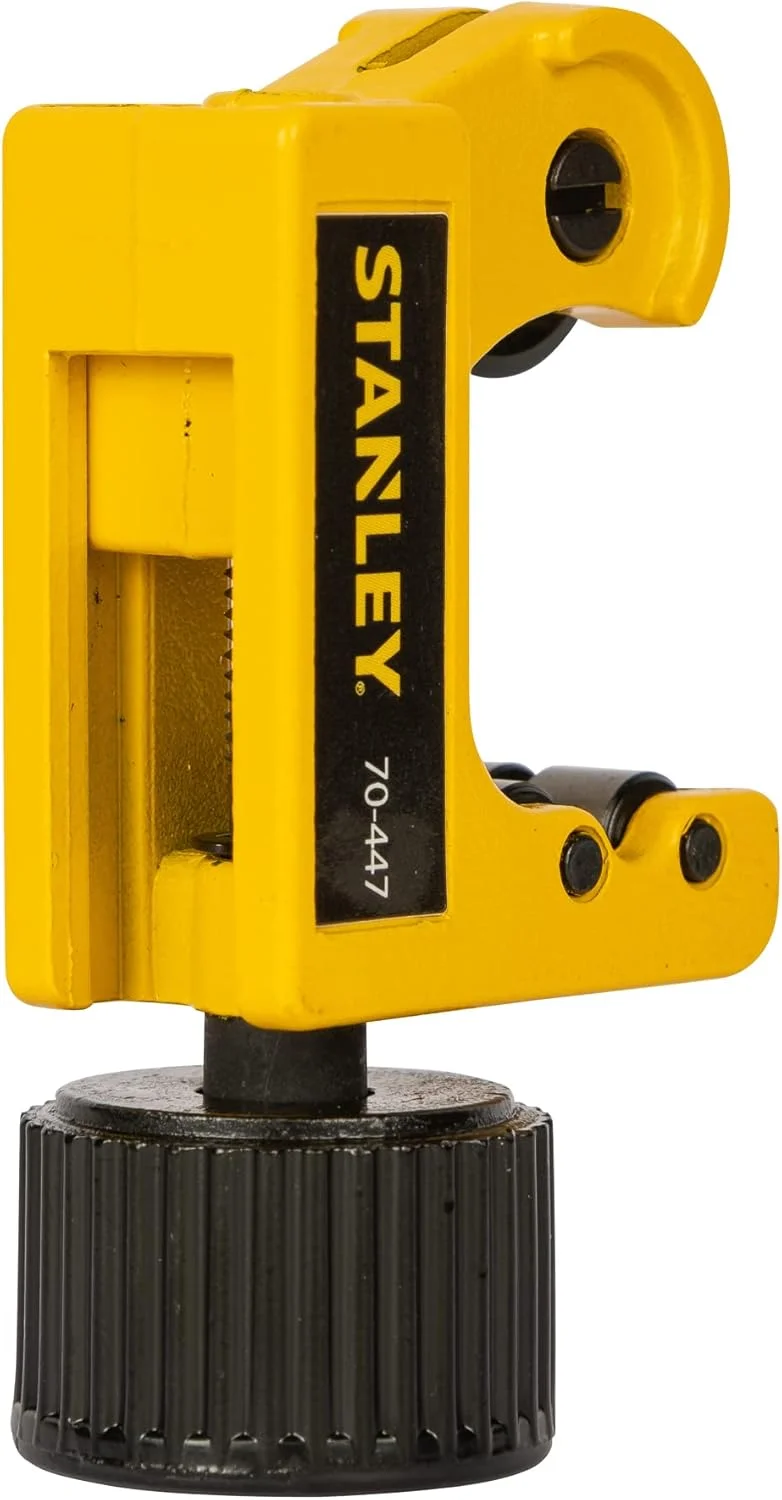 لوله بر استنلی 0-70-447، سایز 3 تا 22 میلی متر، مشکی/زرد