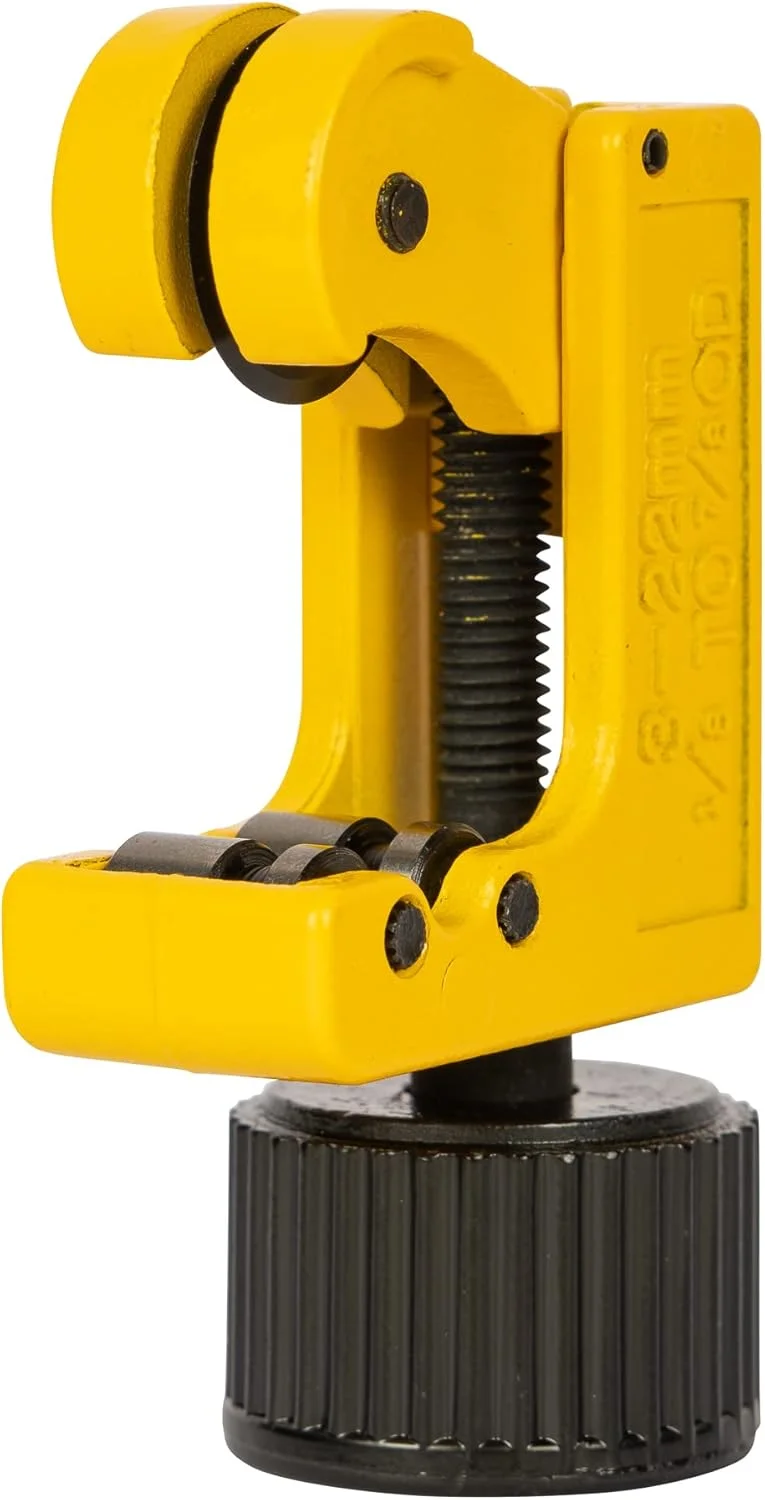 لوله بر استنلی 0-70-447، سایز 3 تا 22 میلی متر، مشکی/زرد