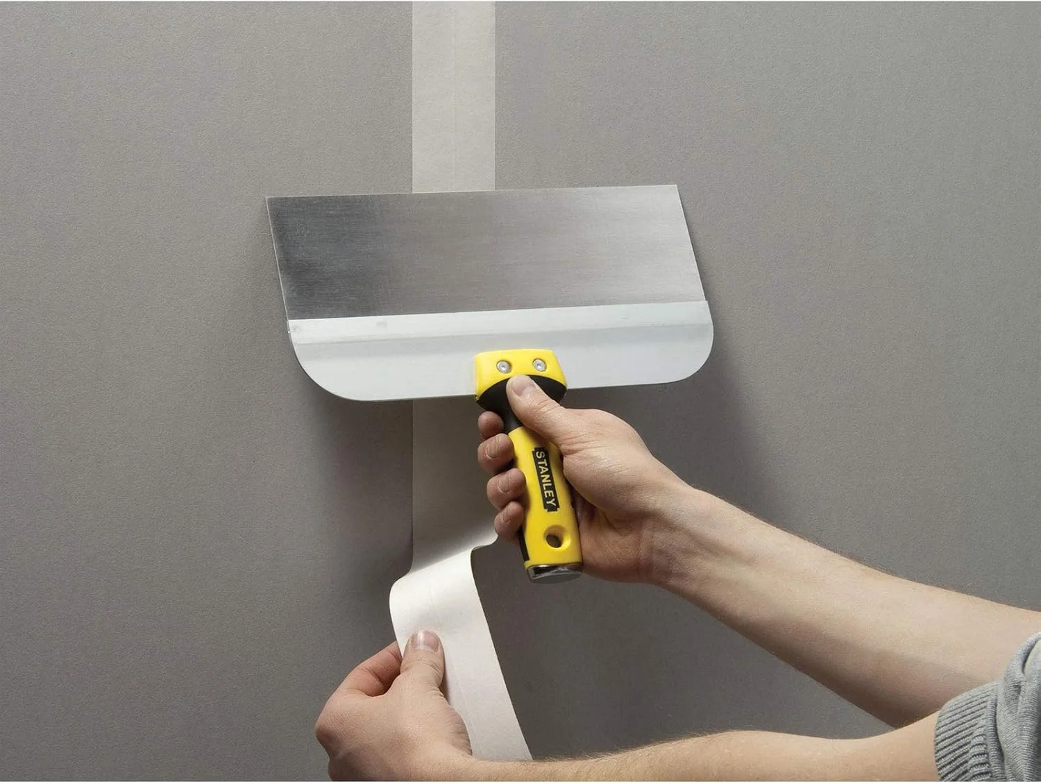 کاردک استیل استنلی مدل STHT0-05771، سایز 254 میلی‌متر، زرد/مشکی/نقره‌ای