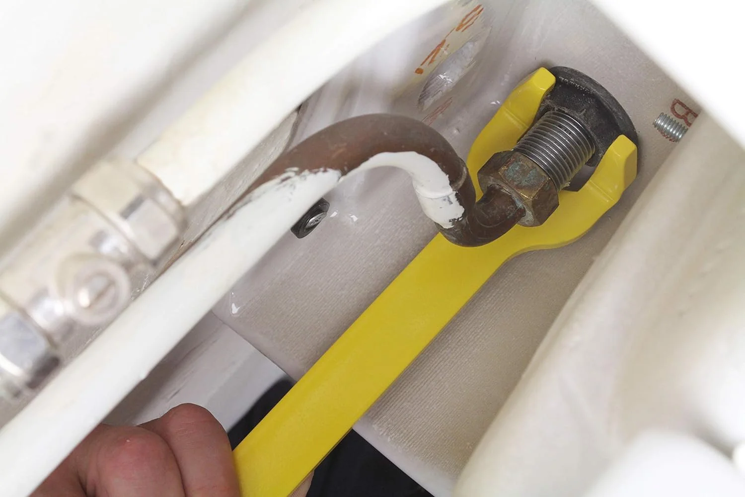 آچار لوله گیر سینک استنلی 0-70-454 برای سایزهای 1/2 و 3/4 اینچ، زرد