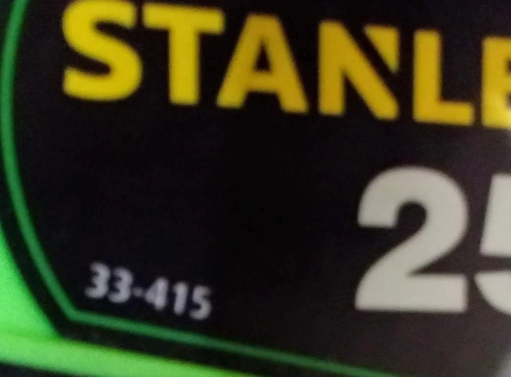 متر نواری استنلی مدل 33-415، 7.5 متری با روکش تیلون متر نواری استنلی مدل 33-415، 7.5 متری با روکش تیلون