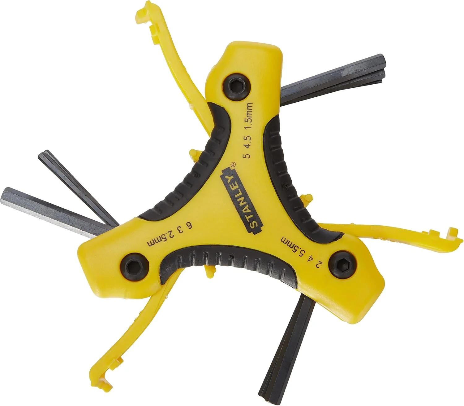 مجموعه آچار آلن تاشو استنلی مدل 0-95-935 (9 عددی)، نقره ای