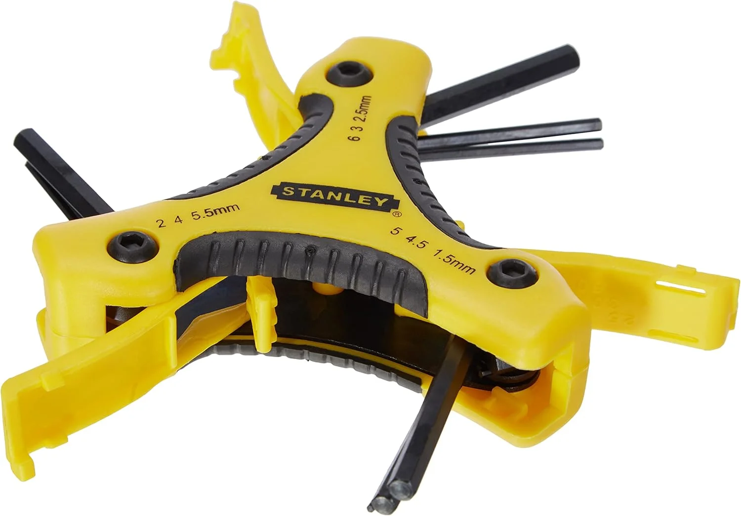 مجموعه آچار آلن تاشو استنلی مدل 0-95-935 (9 عددی)، نقره ای