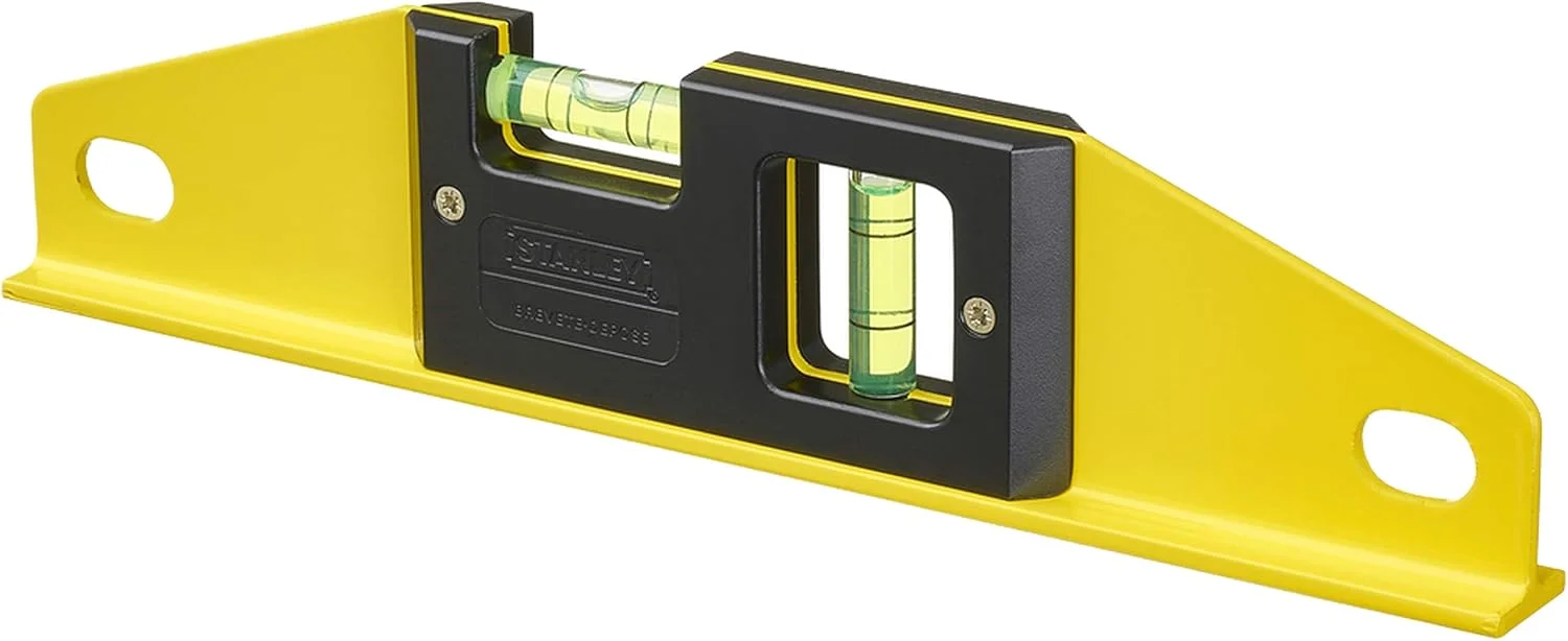 تراز استنلی مدل 1-42-799 تراز اژدری جی پی 25 سانتیمتری، 25 سانتیمتر مشکی و زرد تراز استنلی مدل 1-42-799 تراز اژدری جی پی 25 سانتیمتری، 25 سانتیمتر مشکی و زرد