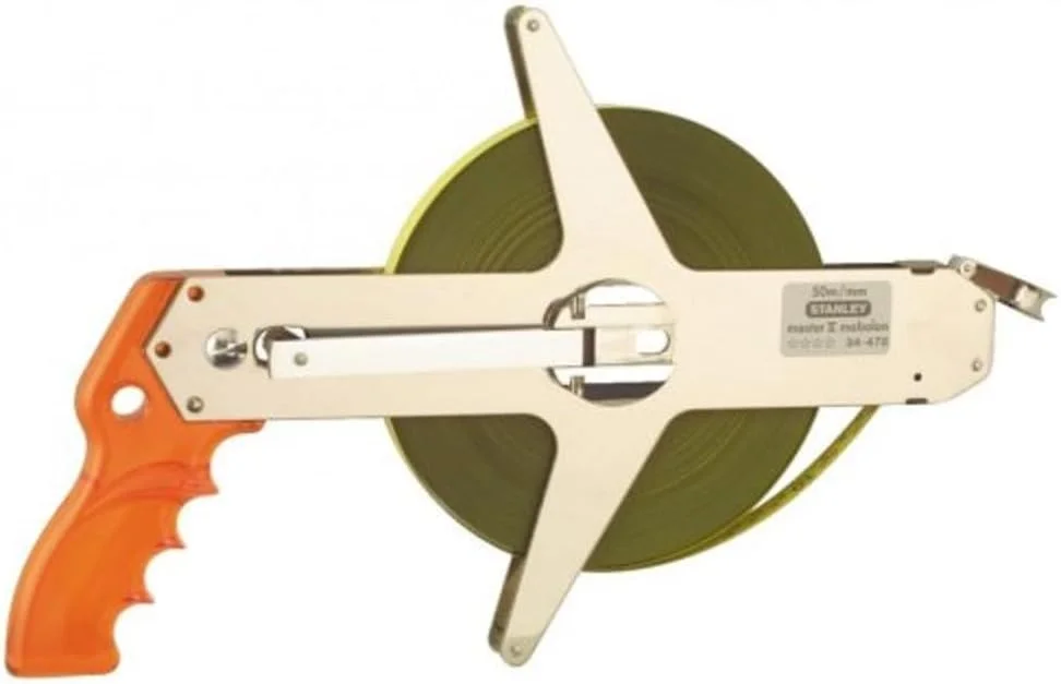 نوار اندازه گیری 50 متری Miara Master II، نوار فولادی ''mabolon''، قاب باز