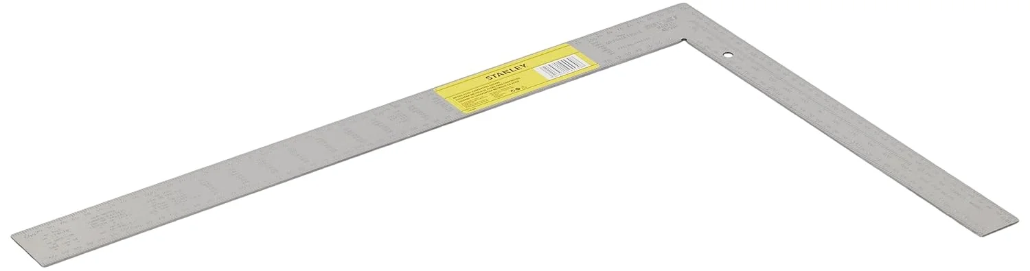 گونیا فلزی نجاری استنلی مناسب برای سقف کاری 600x400 میلی متر مدل 1-45-530، نقره ای