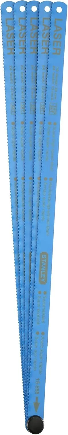 تیغه اره آهن بر استنلی 300 میلی متری Bi-Metal (بسته 5 عددی)