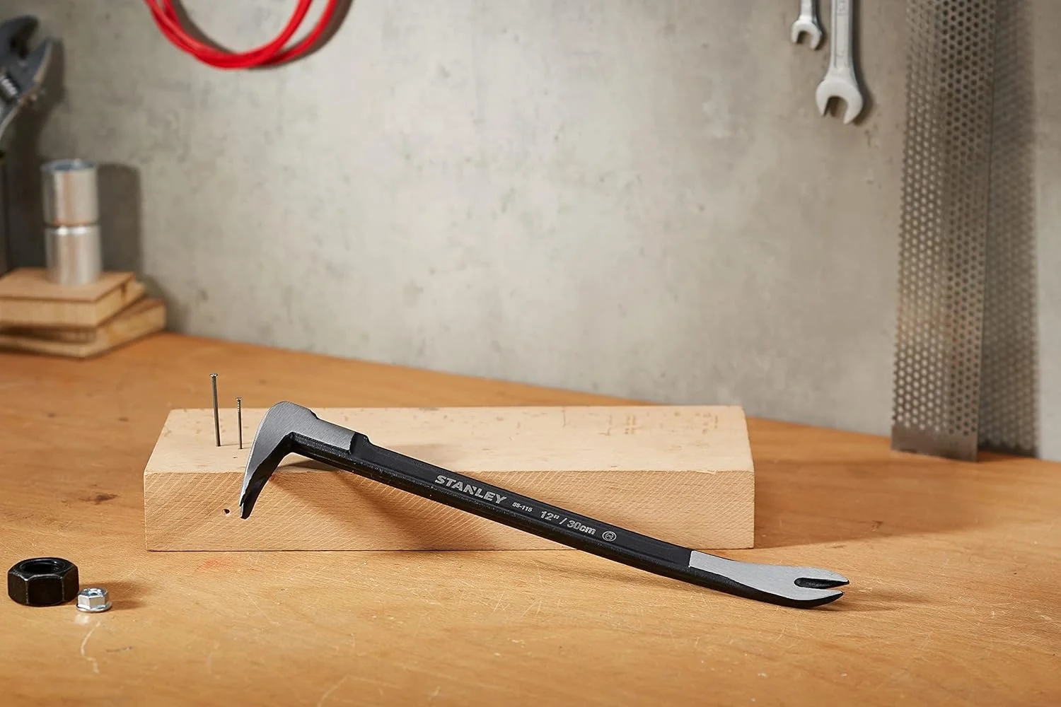 اهرم اهرمی باریک استنلی 0-55-115، نقره ای