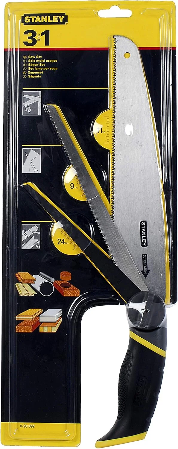 اره دستی چندکاره استنلی مدل 0-20-092، نقره ای