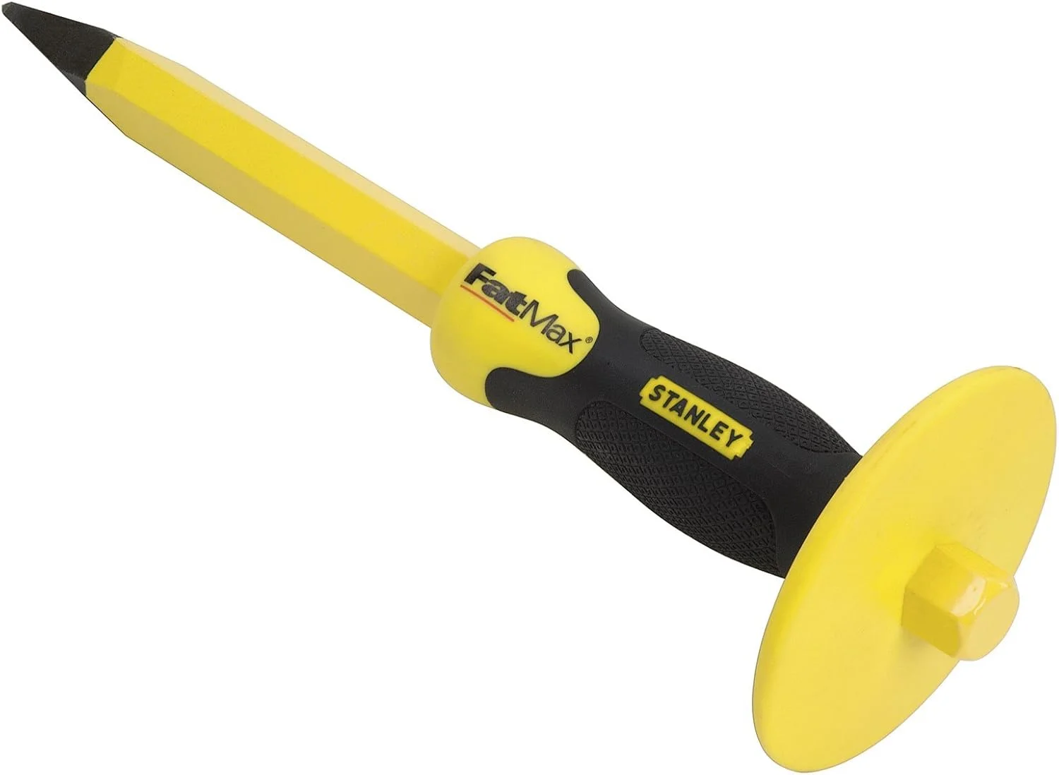 قلم بتنکنی FatMax استنلی 16-329 با دسته محافظ دو جنسی، سایز 3/4 اینچ در 12 اینچ قلم بتنکنی FatMax استنلی 16-329 با دسته محافظ دو جنسی، سایز 3/4 اینچ در 12 اینچ