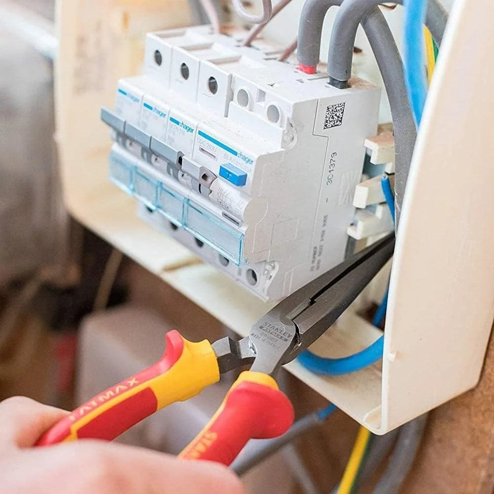 انبر دم باریک عایق استنلی مدل 84-007 با طول 8-1/4 اینچ