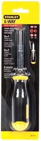 مجموعه پیچ گوشتی استنلی، چهارسو، دوسو 1/4 اینچ، جعبه 8 عددی مجموعه پیچ گوشتی استنلی، چهارسو، دوسو 1/4 اینچ، جعبه 8 عددی