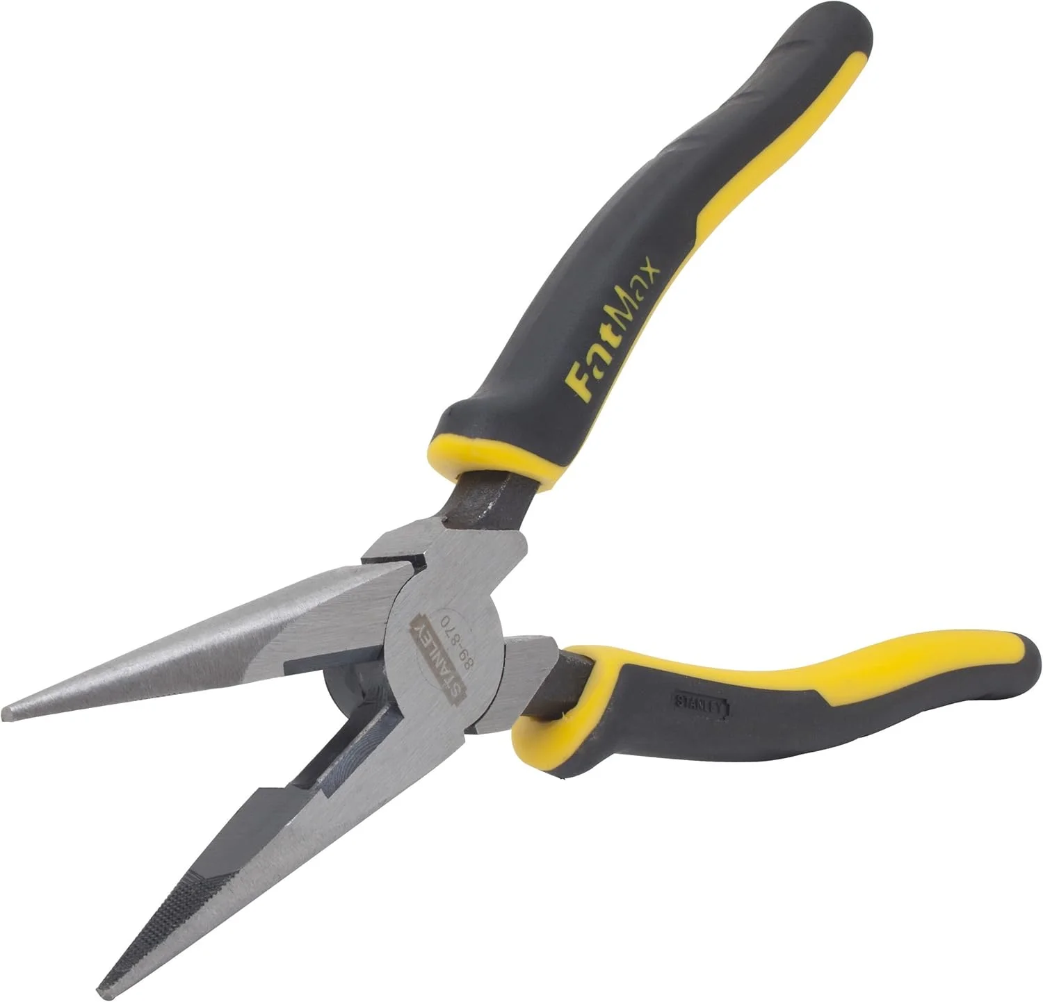 انبر دم باریک 8.5 اینچی استنلی مدل 89-870 به همراه سیم چین انبر دم باریک 8.5 اینچی استنلی مدل 89-870 به همراه سیم چین