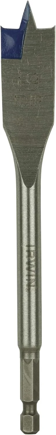 مته تخت ایروین بلو گروو 4X، سایز 19 میلیمتر در 152 میلیمتر مته تخت ایروین بلو گروو 4X، سایز 19 میلیمتر در 152 میلیمتر