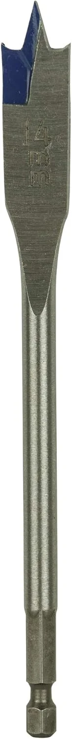 مته تخت ایروین بلو گروو 4X، سایز 14 میلیمتر در 152 میلیمتر مته تخت ایروین بلو گروو 4X، سایز 14 میلیمتر در 152 میلیمتر