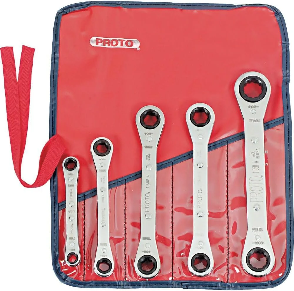 مجموعه آچار بکس جغجغه ای 5 عددی متریک Proto استنلی J1190MA