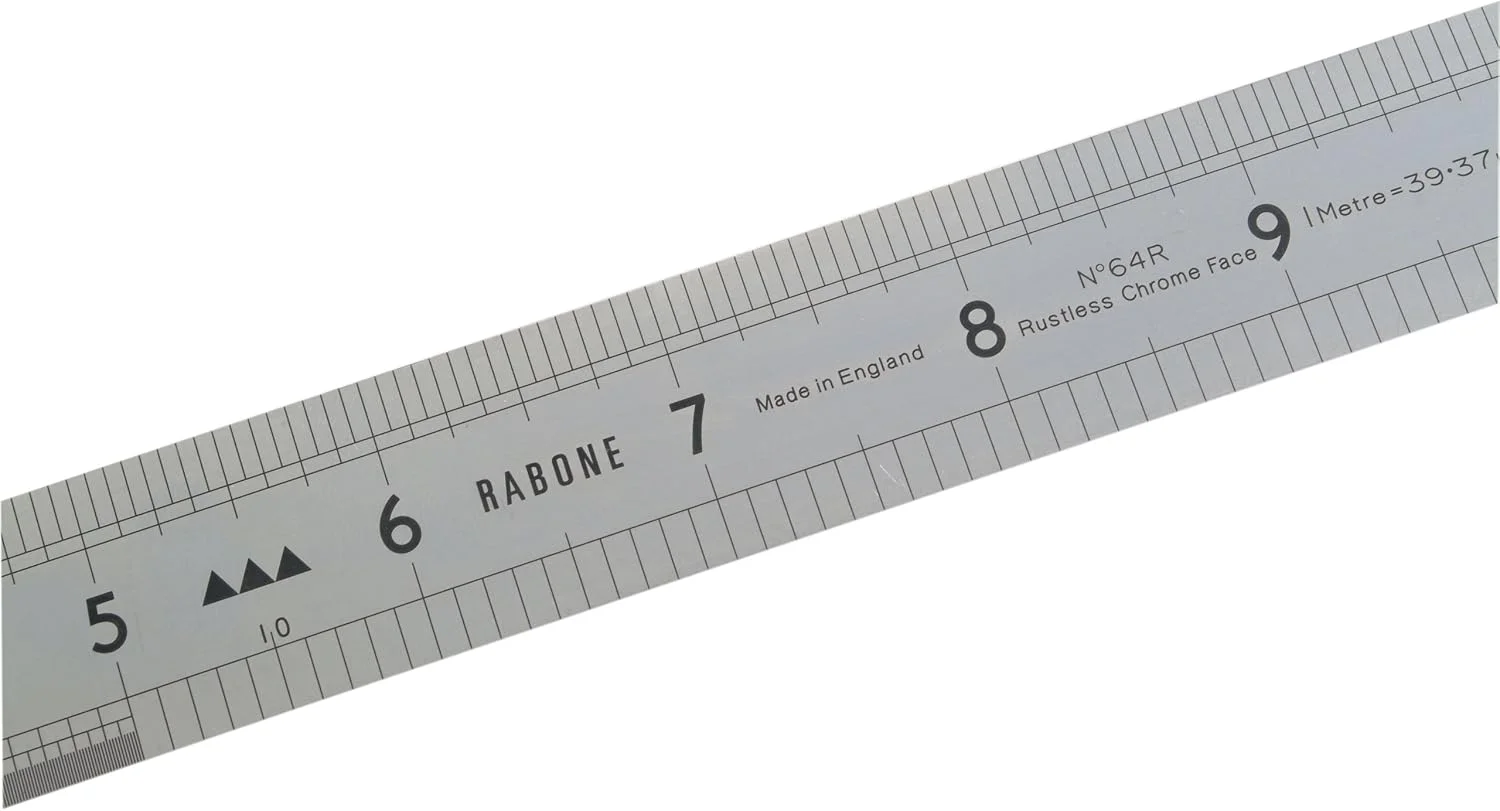 خط کش استنلی تولز - 300 میلی متر / 12 اینچ ضد زنگ