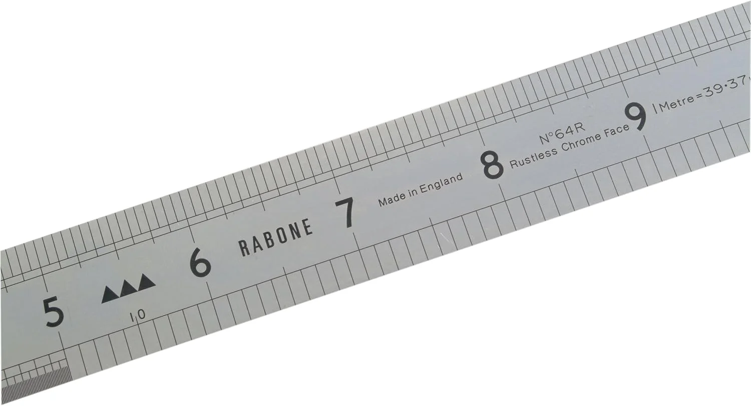 خط کش استنلی تولز - 300 میلی متر / 12 اینچ ضد زنگ